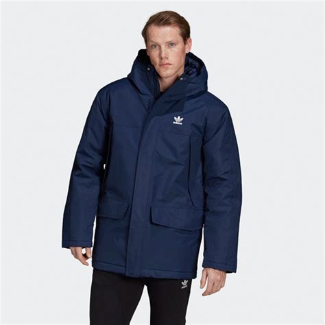 parka herren adidas blau